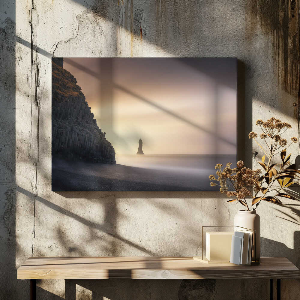 Sunrise in Reynisfjara