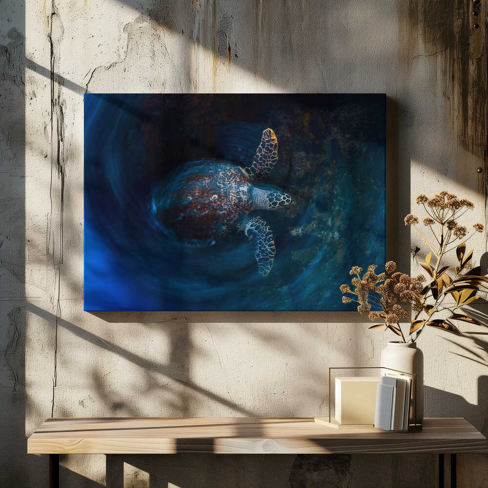 Hawksbill  sea turtle