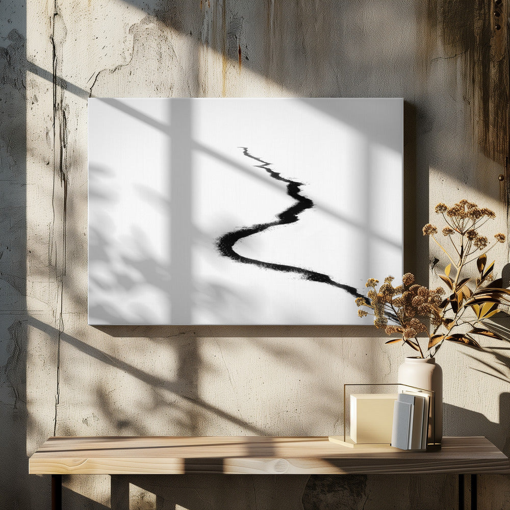 calligraphy of the sea