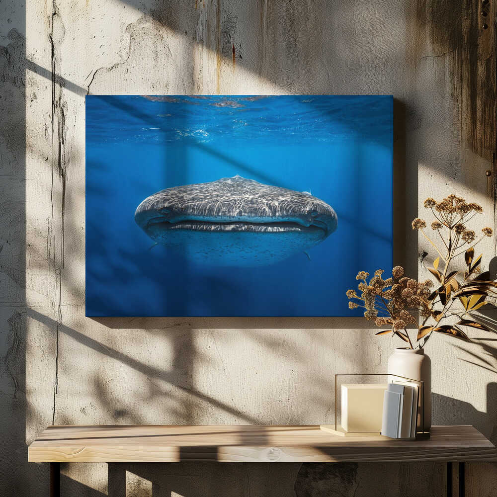 Face to Face with a whale shark