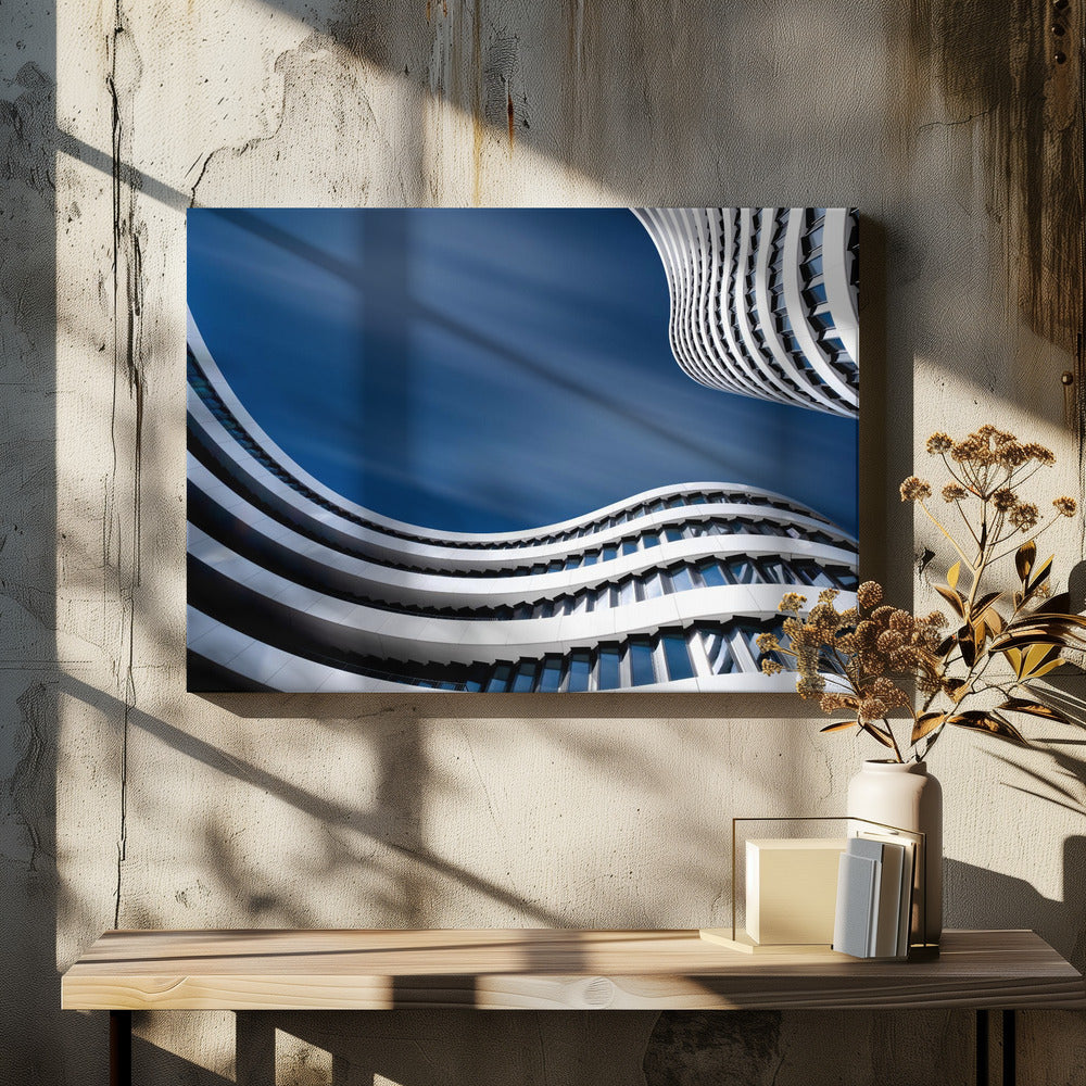 Art Prints of curved architecture