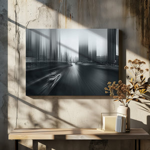 Art Prints of Acceleration - Monochrome