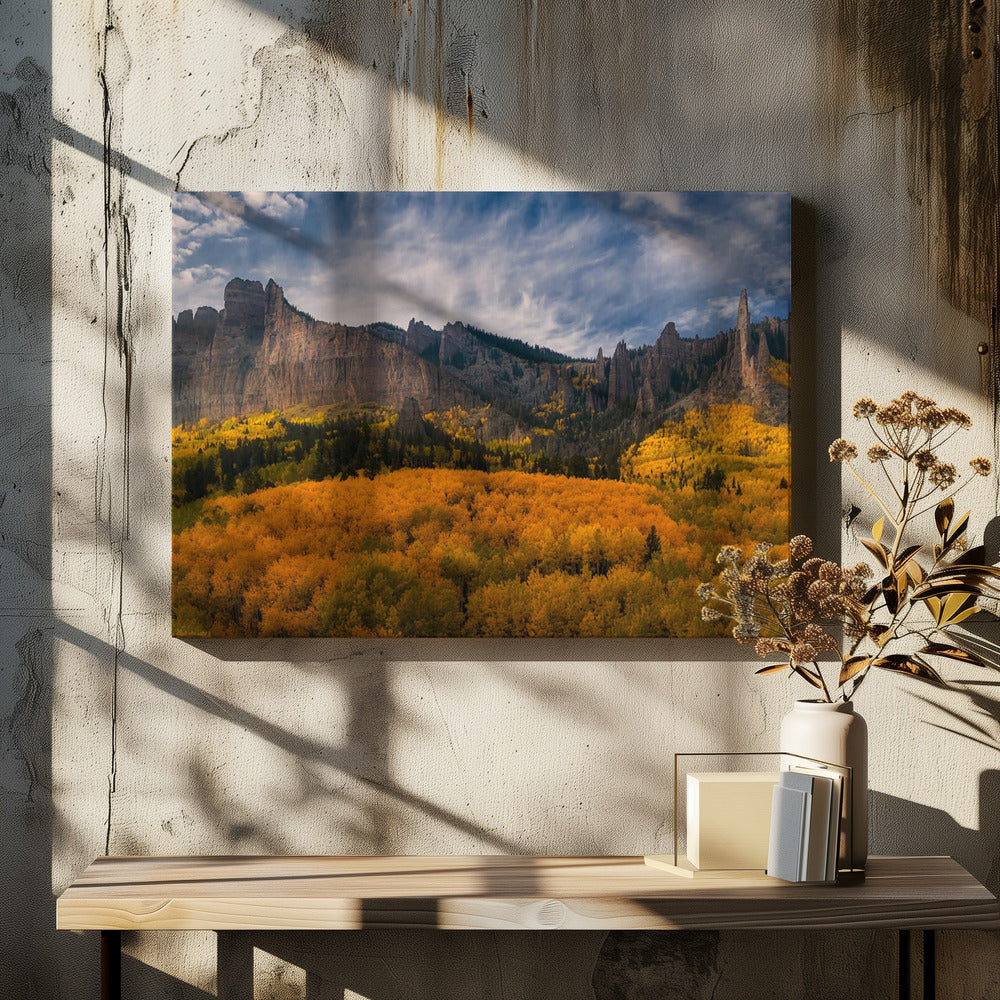 Golden Carpet under Castle Rocks