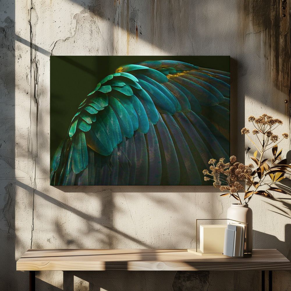 Art Prints of There's a bird in there somewhere