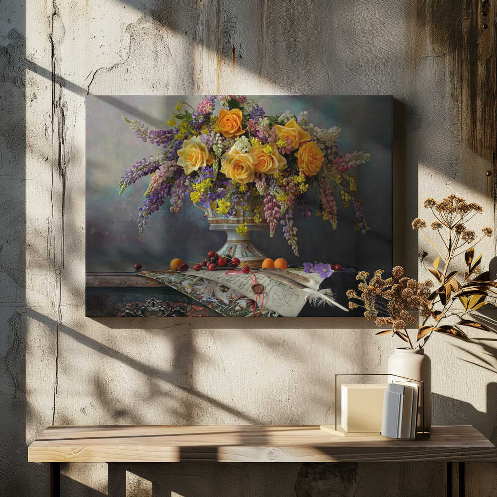Still life with flowers