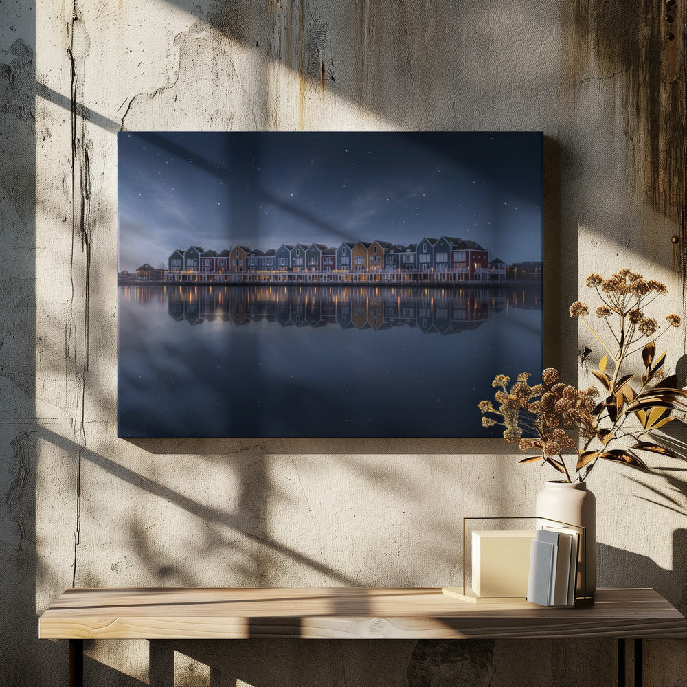 Art Prints of Peaceful evening in the Netherlands