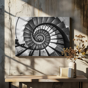 Art Prints of Inside the Arc de triomphe de l'Étoile