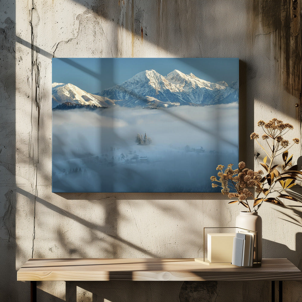 In the embrace of the mists