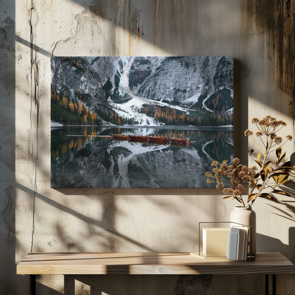 Reflection II - Pragser Wildsee