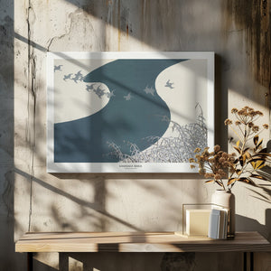 Art Prints of Birds From Momoyogusa