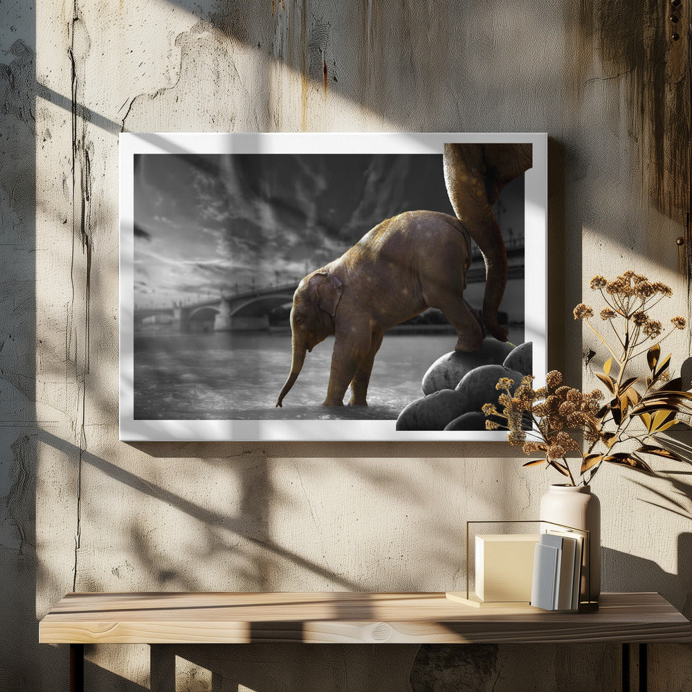 Art Prints of The Push