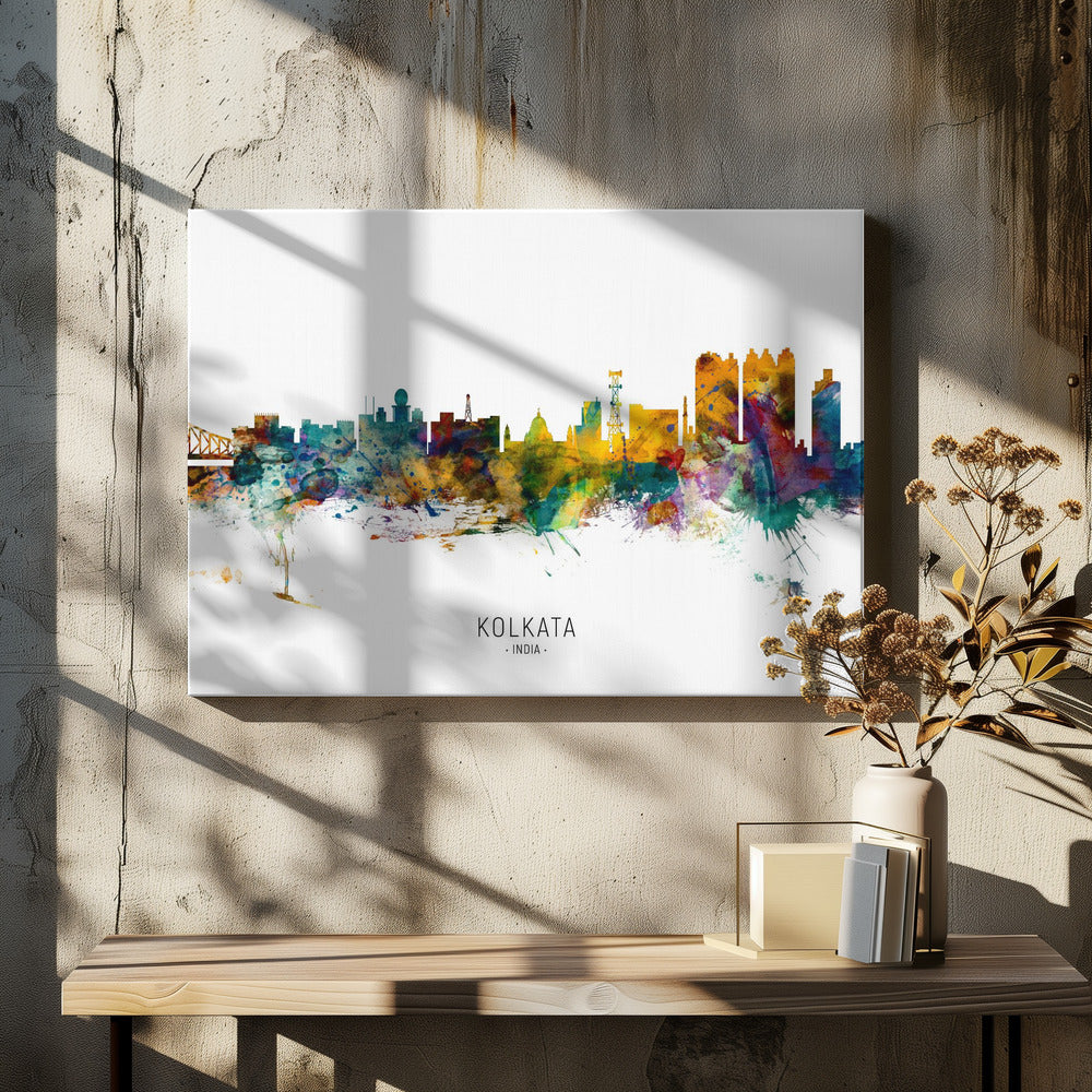 Kolkata (Calcutta) India Skyline