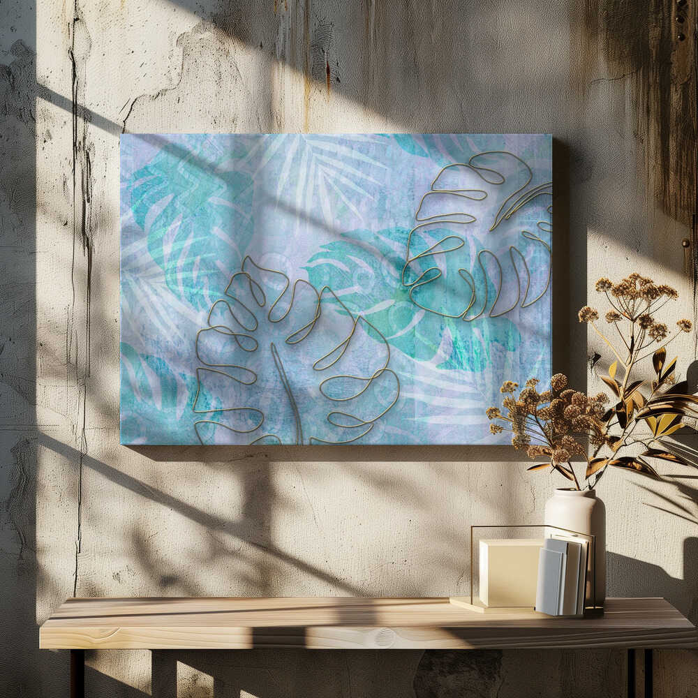 Tropics Embellishment Blue