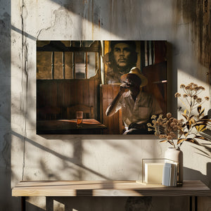 Art Prints of Traditional bar in Havana, Cuba