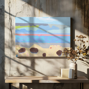 Art Prints of Rocks At Seaside