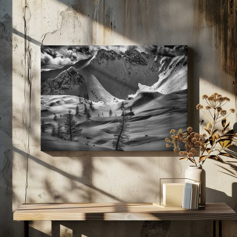 Winter landscape smoothness