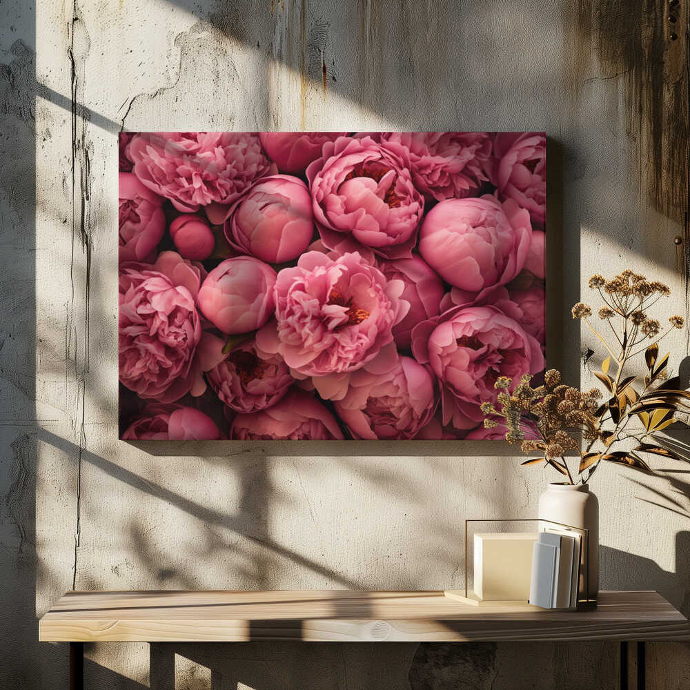 Blossom Cascade Floral Beauty Coral