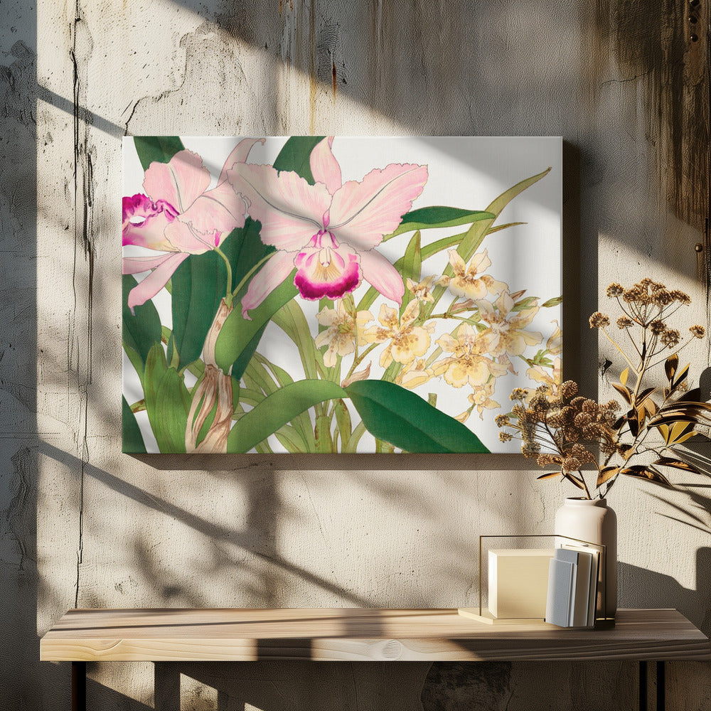 Oncidium Woodblock Painting No.2