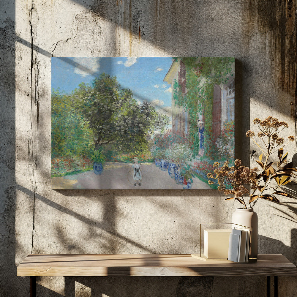 The Artist's House At Argenteuil (1873)