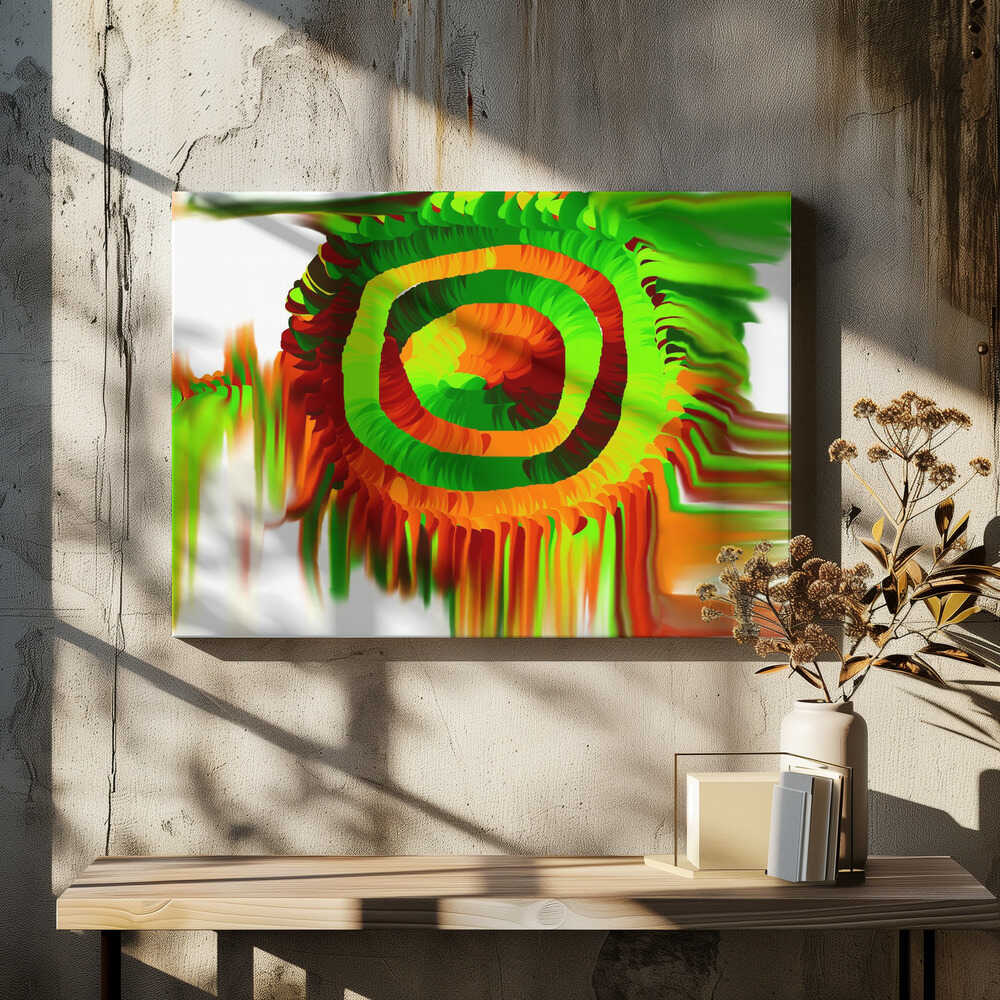 Vibrant Spiral Waves