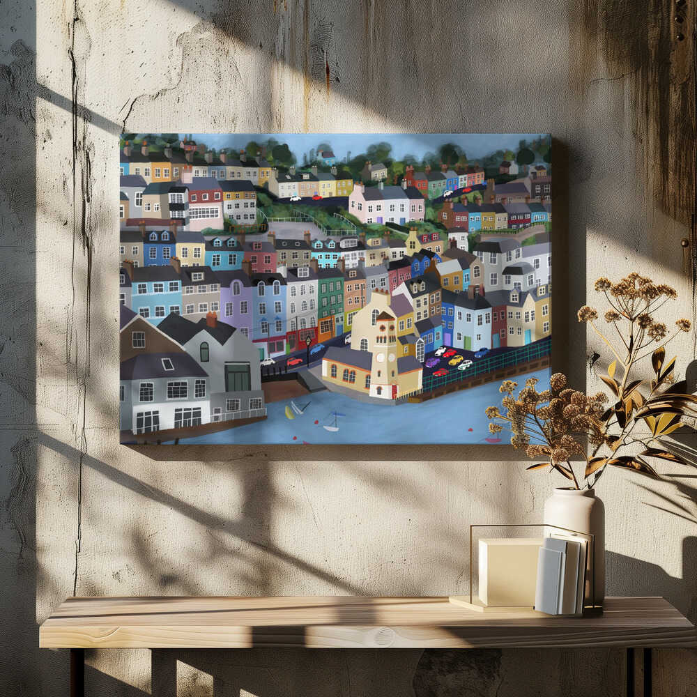 Lovely Cobh, Ireland by Irish Artist Carla Daly