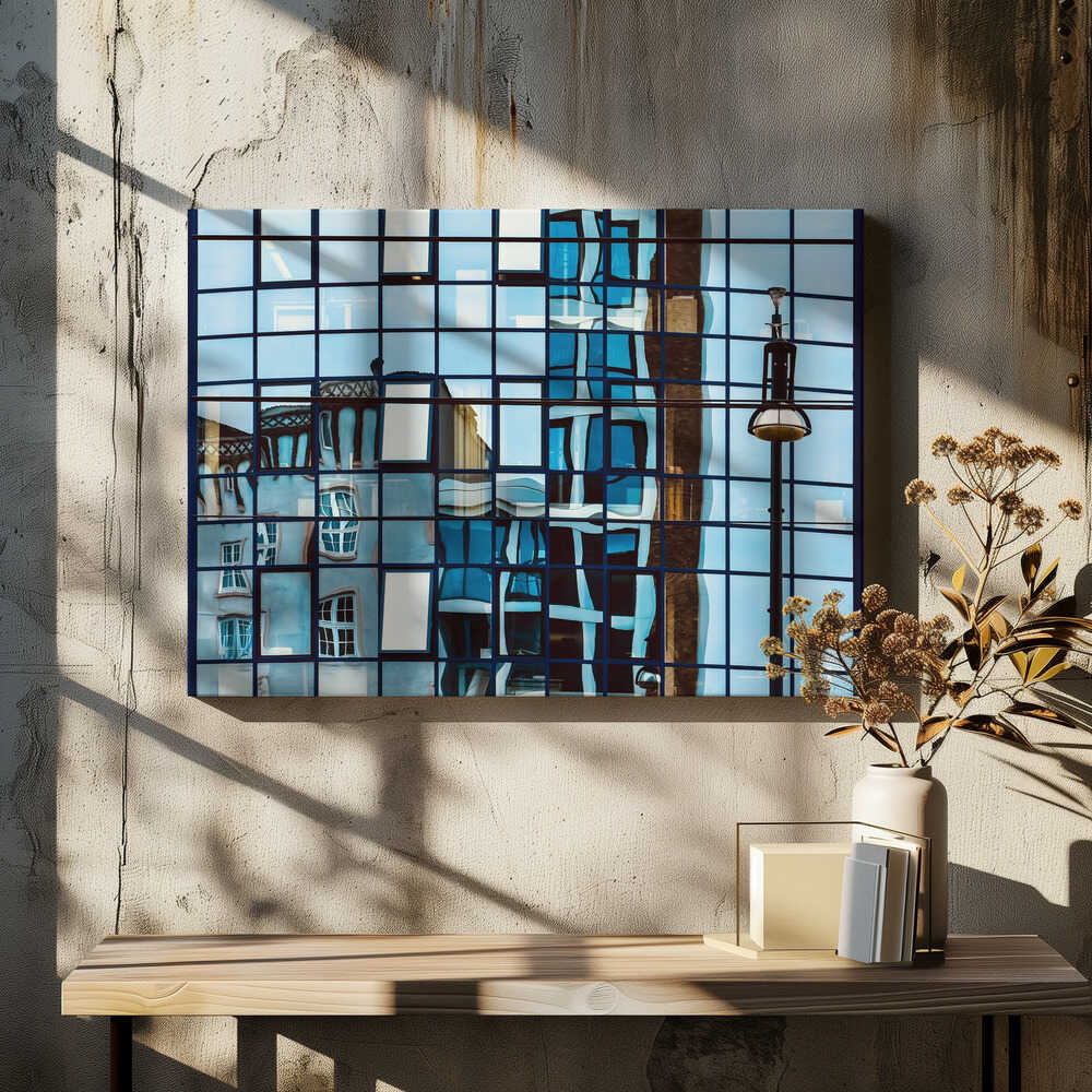 Reflections in glass - Rostock, Germany