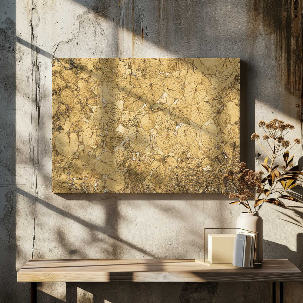 Golden Leaf Tapestry