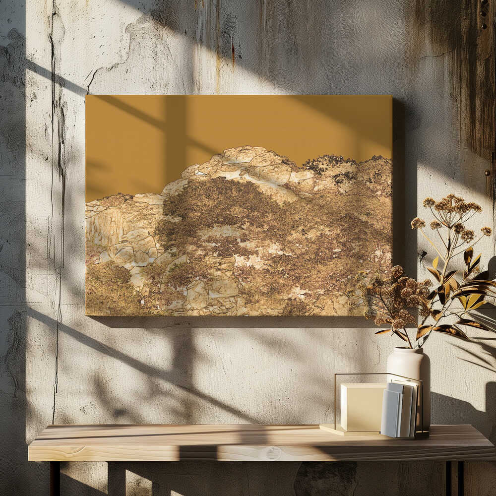 Golden Rocky Terrain