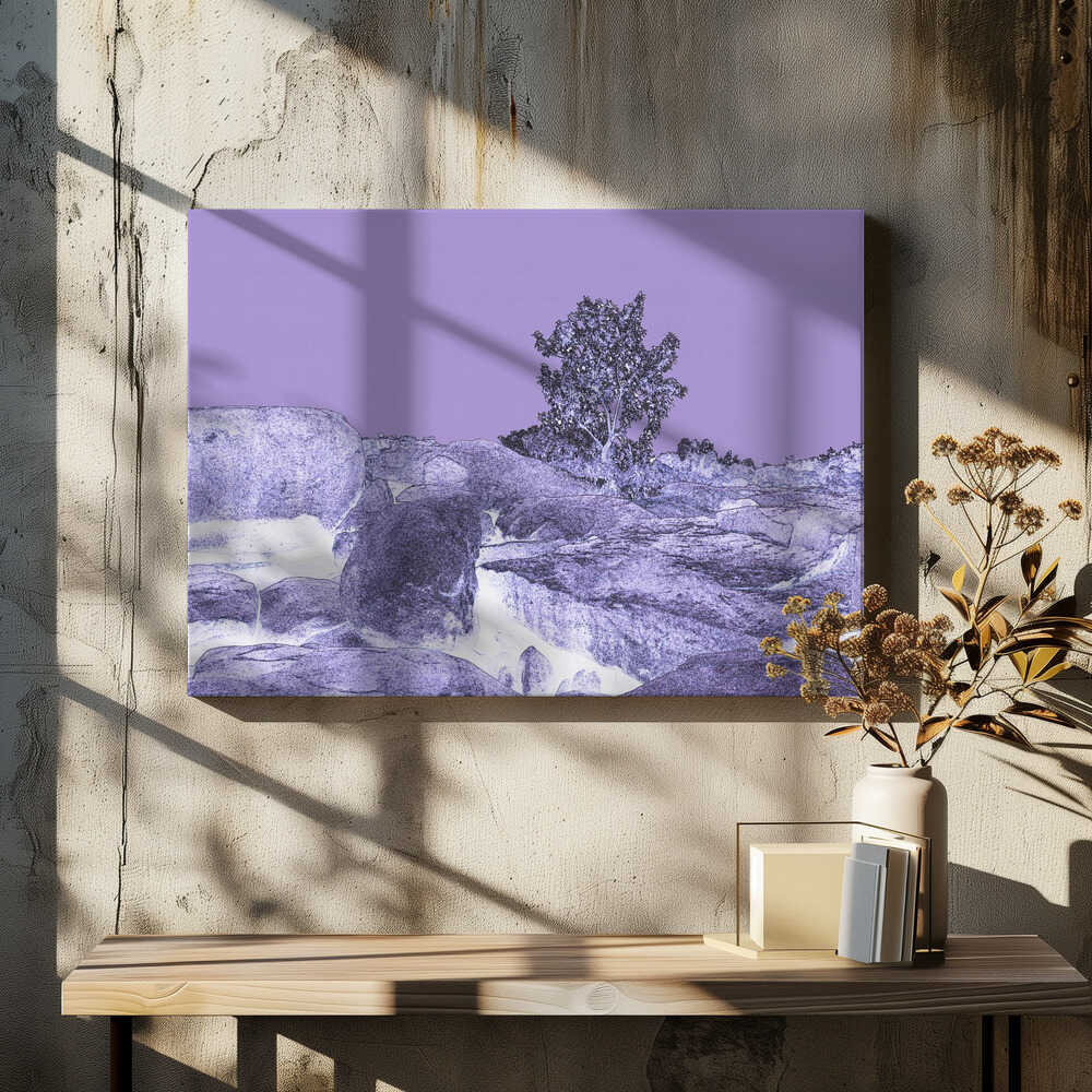 Violet Rockscape