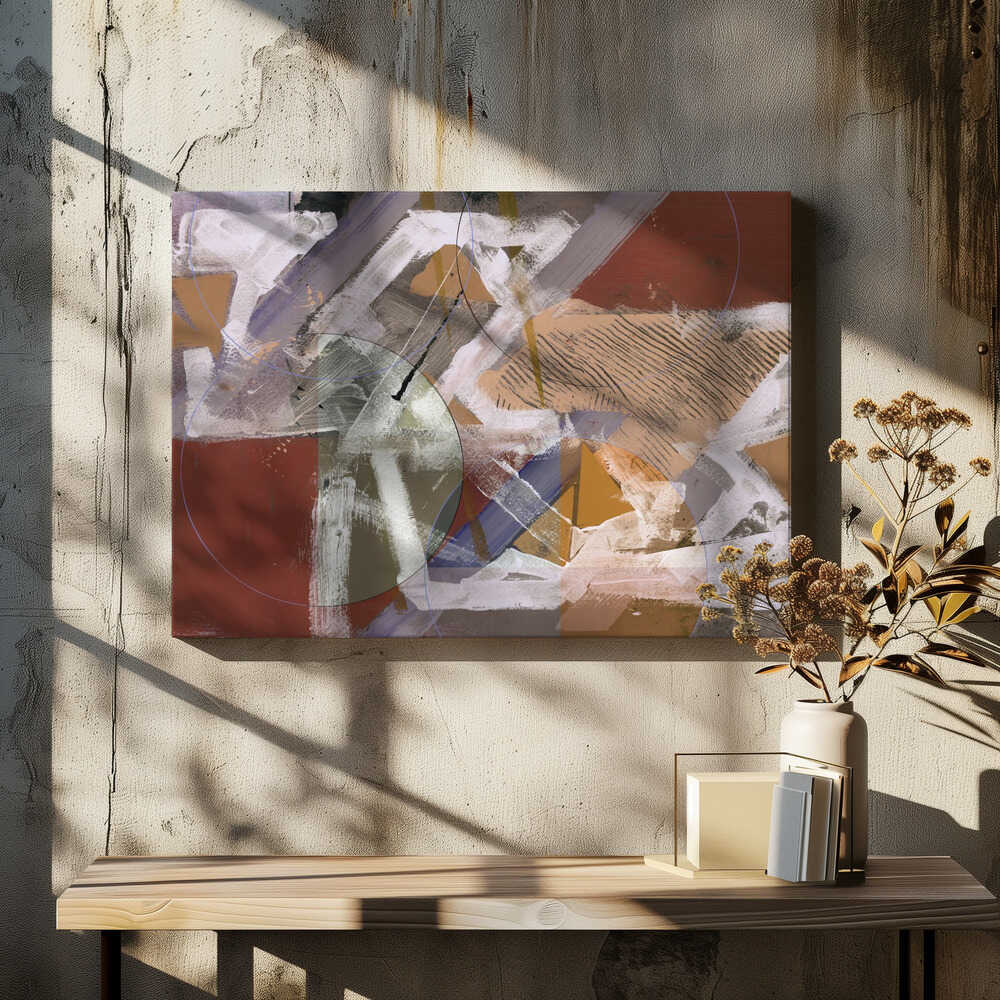 Abstract Circles and Textures 1