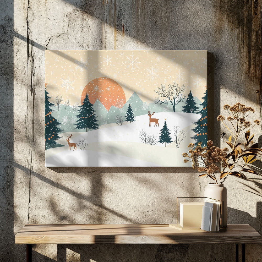 Pictufy Christmas Illustration Landscape