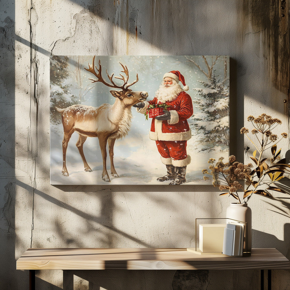 Pictufy Santa and Reindeer