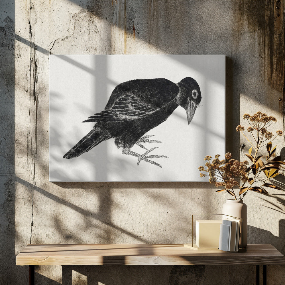 Bird, From Album of Sketches (1814) Vintage Japanese Woodblock Prints