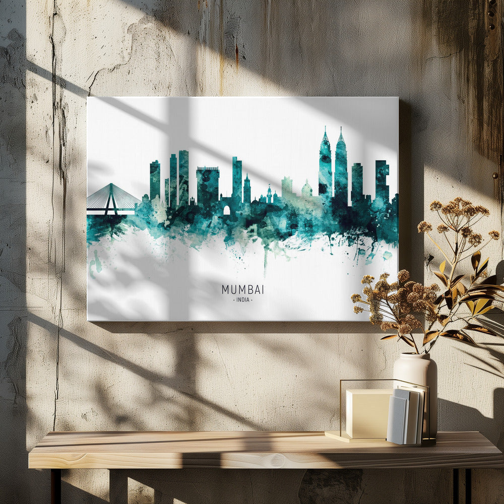 Mumbai Skyline India Bombay