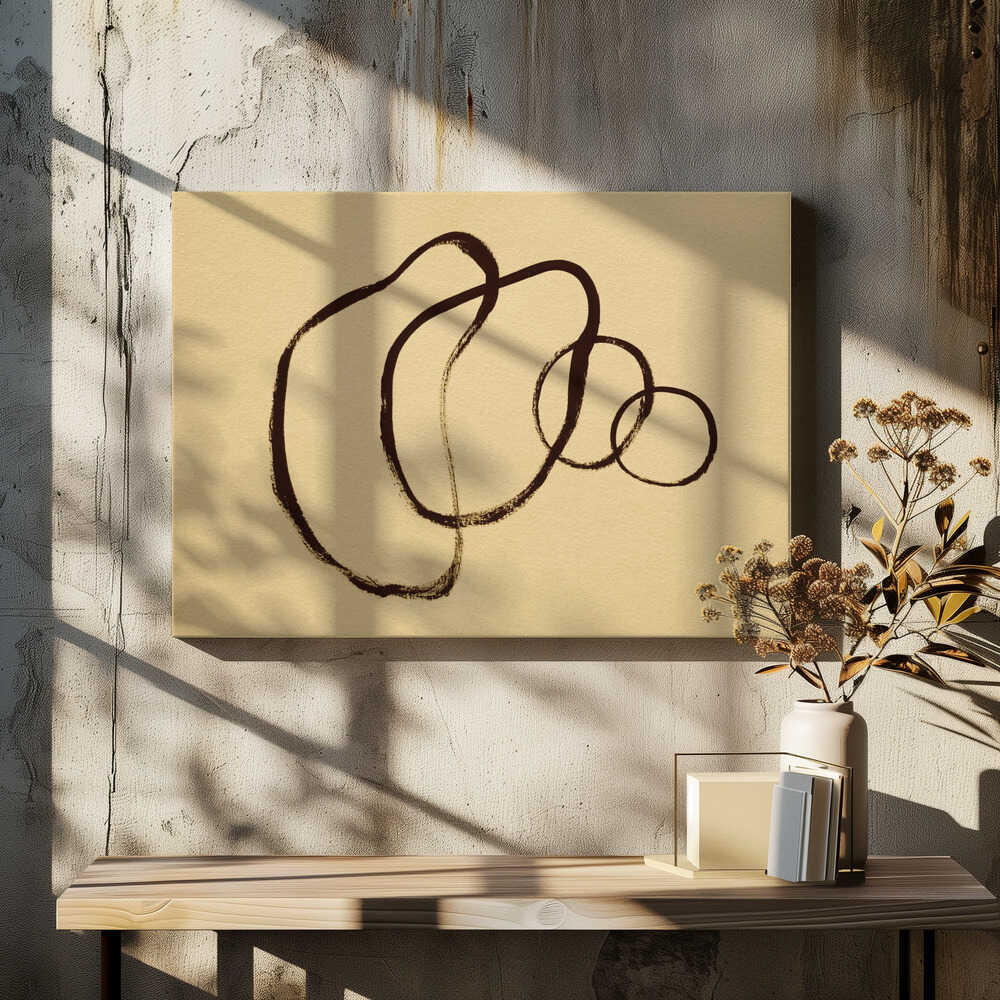 Flowing Brush Strokes