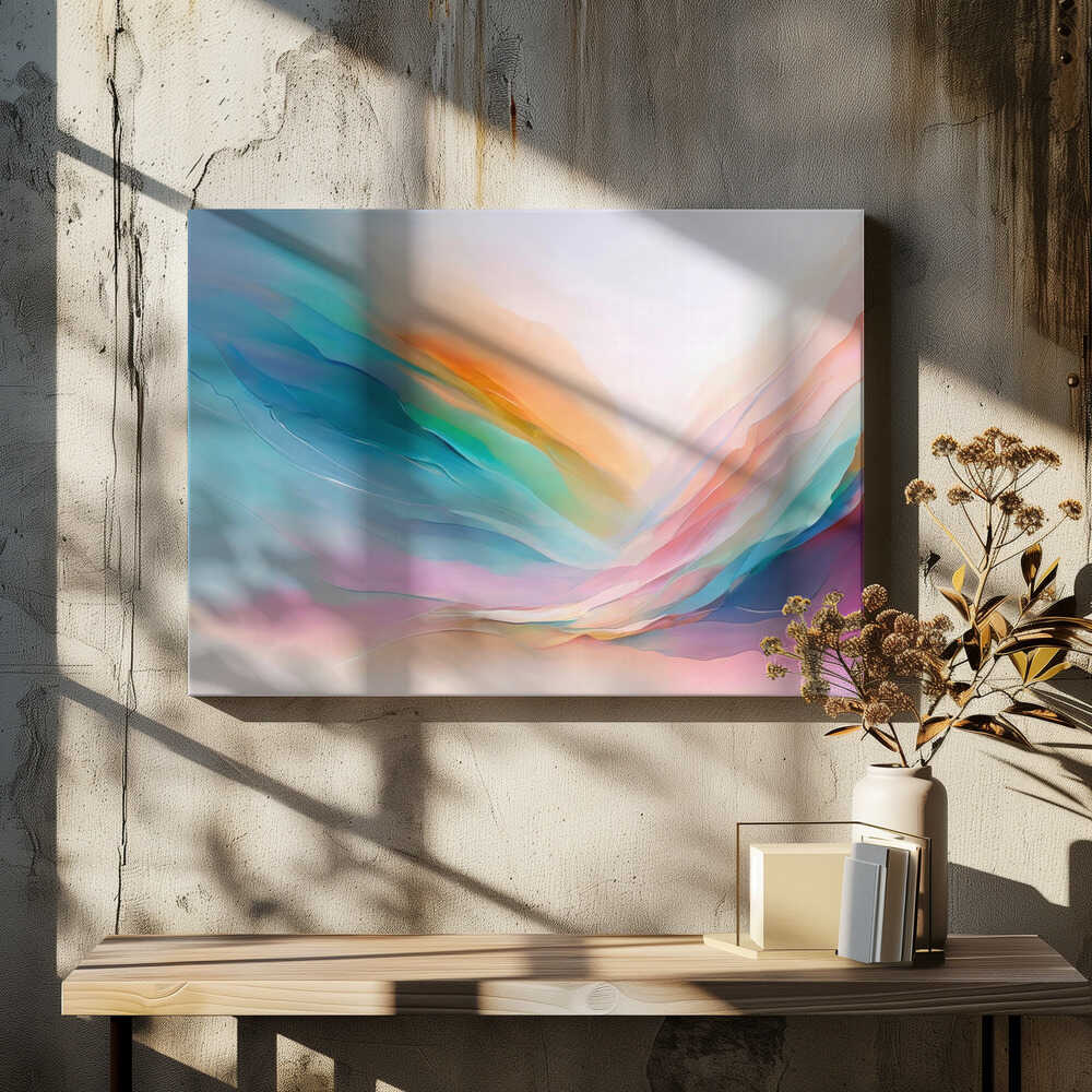 Waves of Flowing Colors