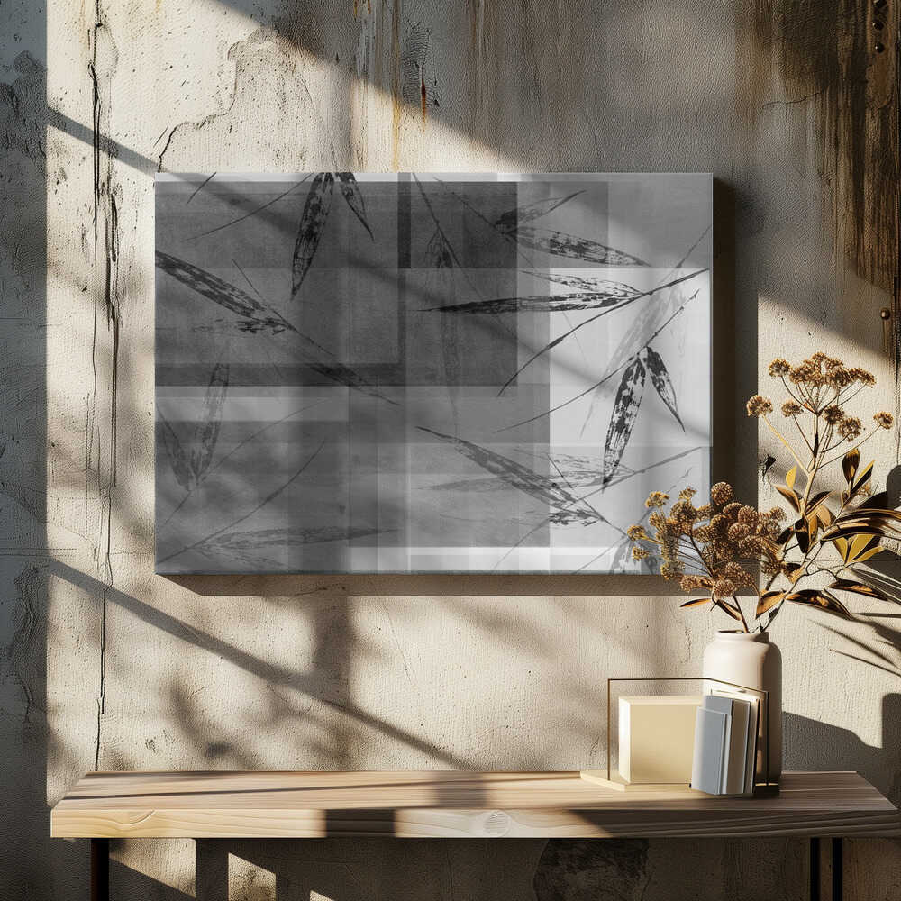 Abstract Botanicals in Neutral Tones