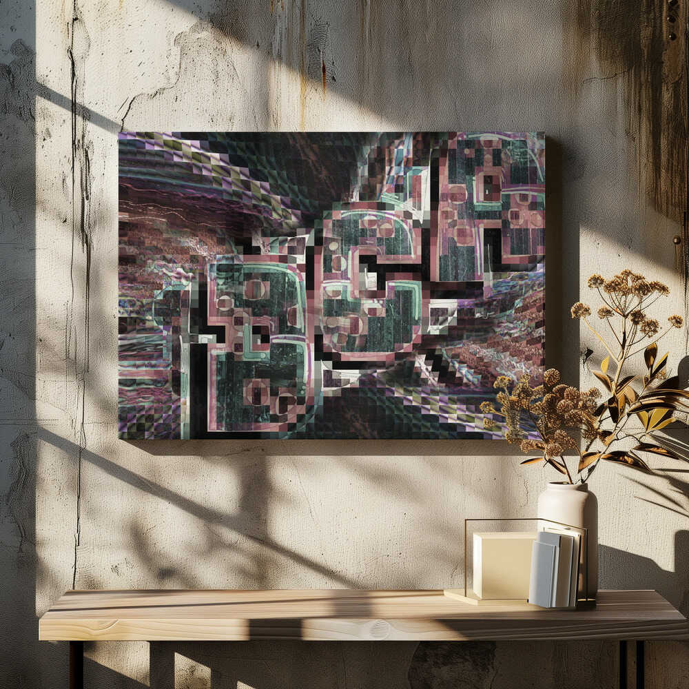 Distorted Text with a Glitch Effect