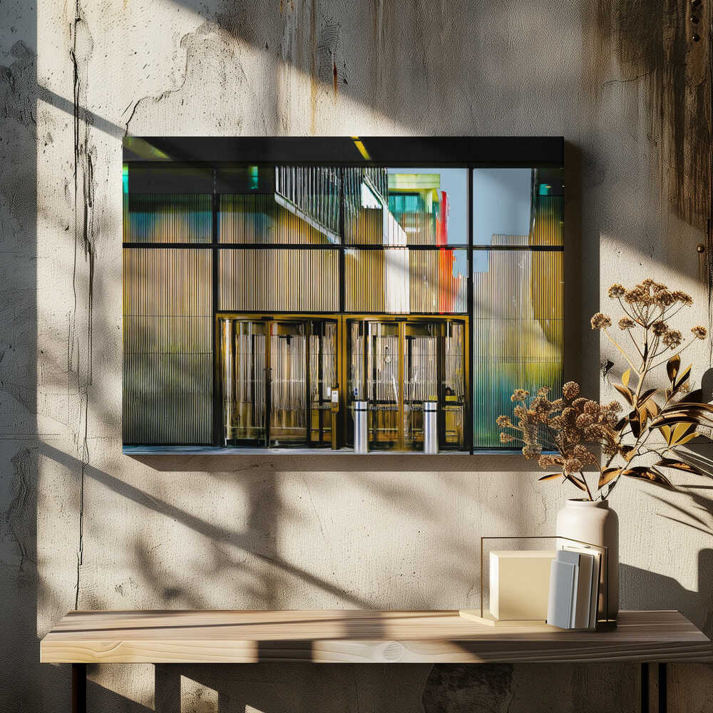 Reflections in glass - London UK