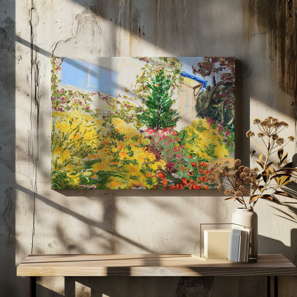 Wild Chrysanthemum Oil On Canvas