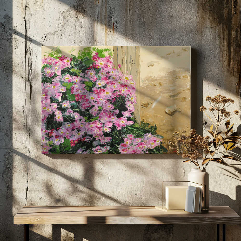 wild chrysanthemum oil on canvas