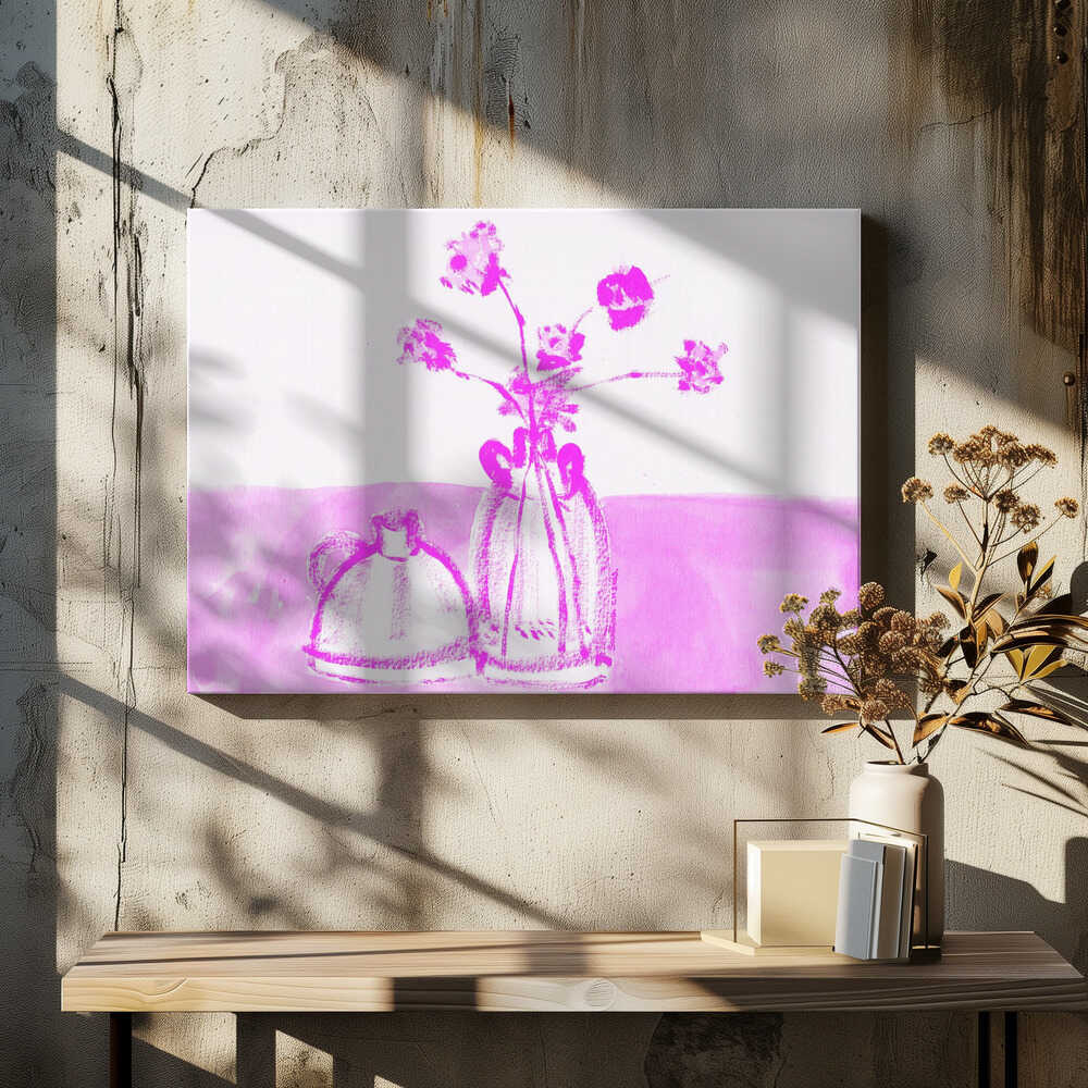 Purple Vase Still Life