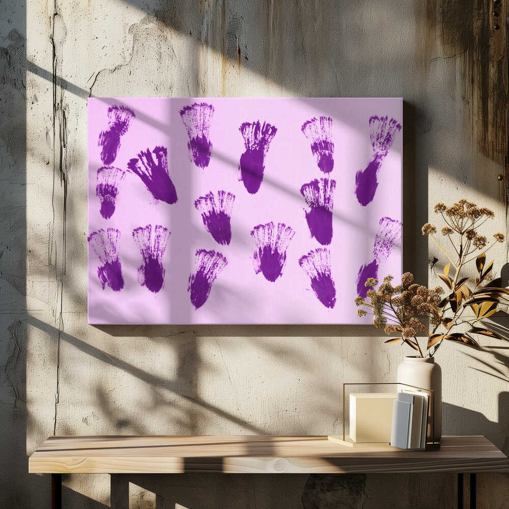 Violet Strokes Dance