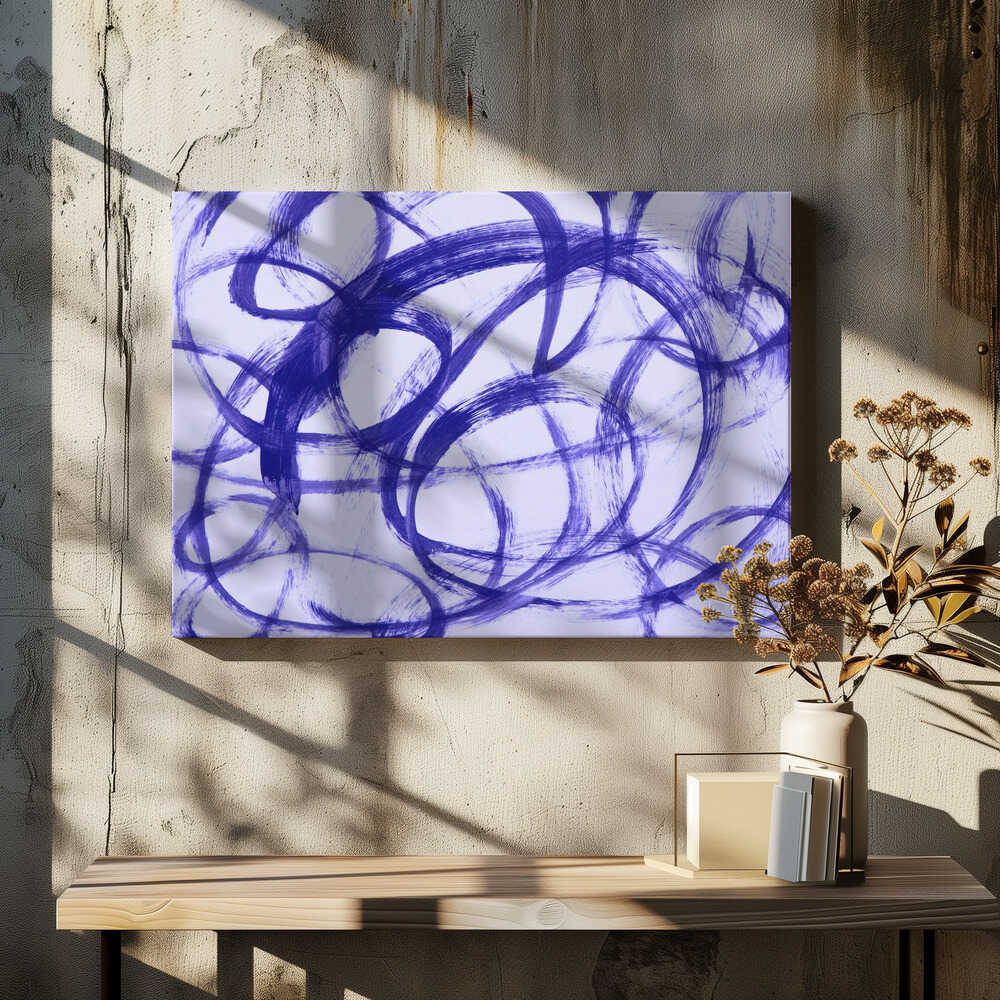 Swirling Indigo Dreams