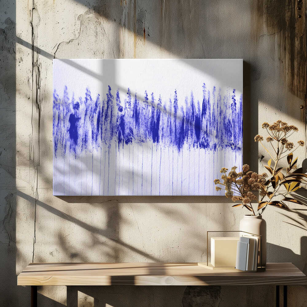 Blue Forest Silhouettes