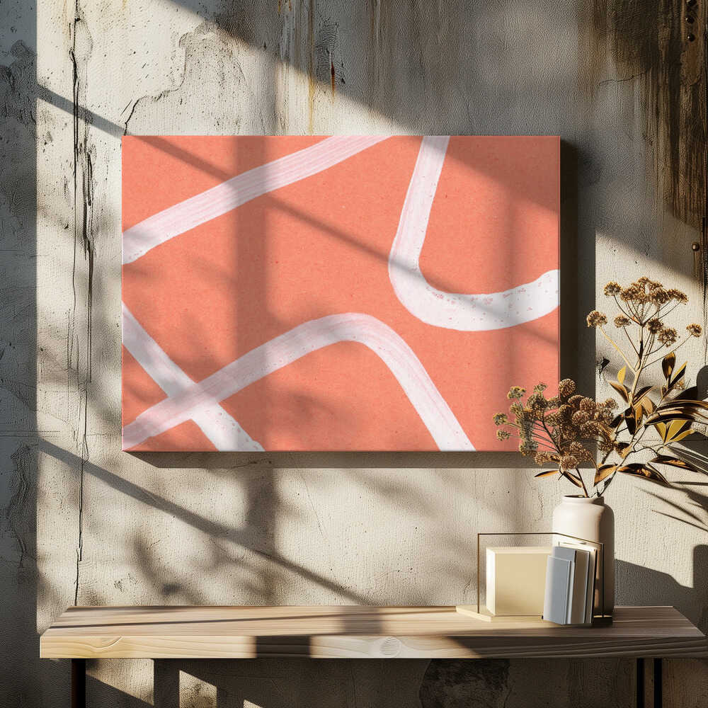 Curved Paths on Coral