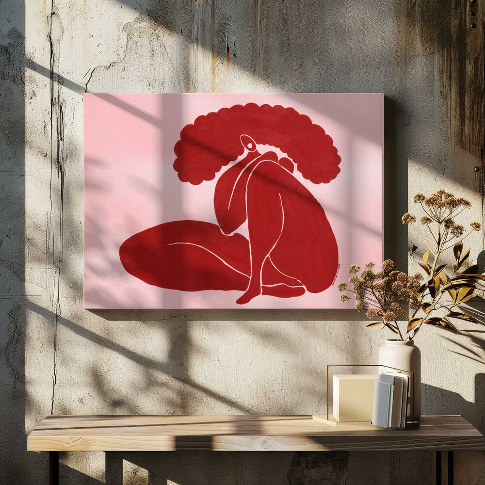 Curled Contemplation