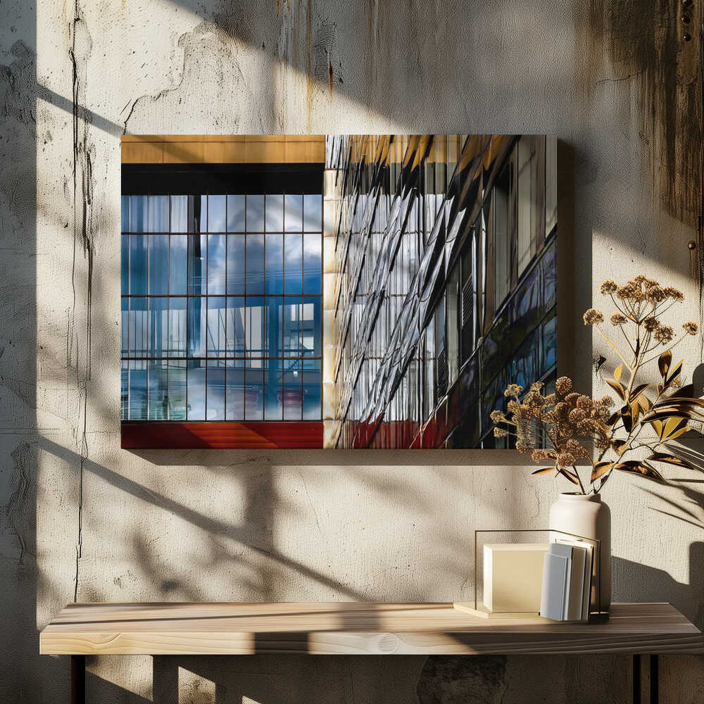 Reflections in glass - Stockholm, Sweden