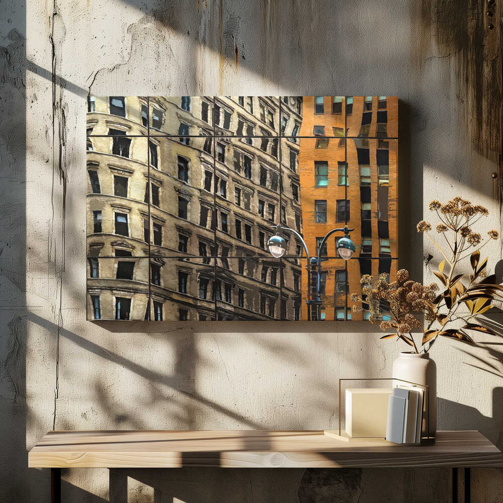 Reflections in glass - Mahattan, New York