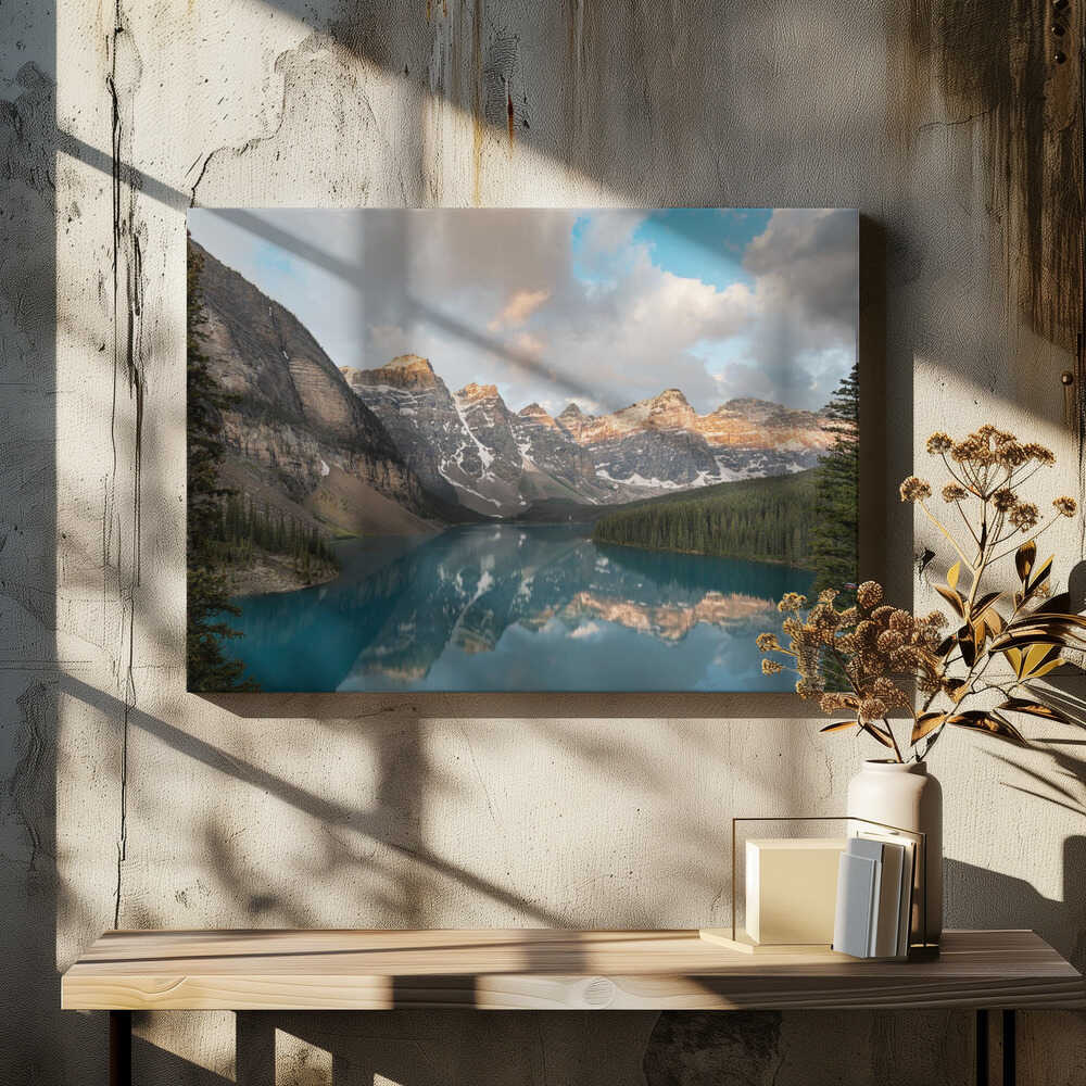 Sunlight on the peaks